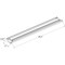 Westgate SCLP-UD-4FT-60W-40K-DCOUPLING BRACKET FOR END-TO-END INSTALLATION SCLP SUSPENDED LIGHT SCLP-UD-4FT-60W-40K-D - alternate 2